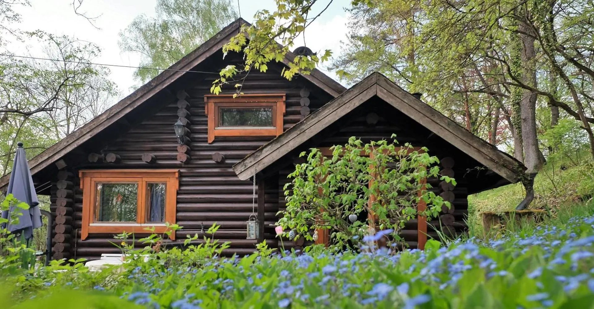 فيلا Idyllisches Blockhaus In Weidenberg Hartmannsreuth بيت للعطل